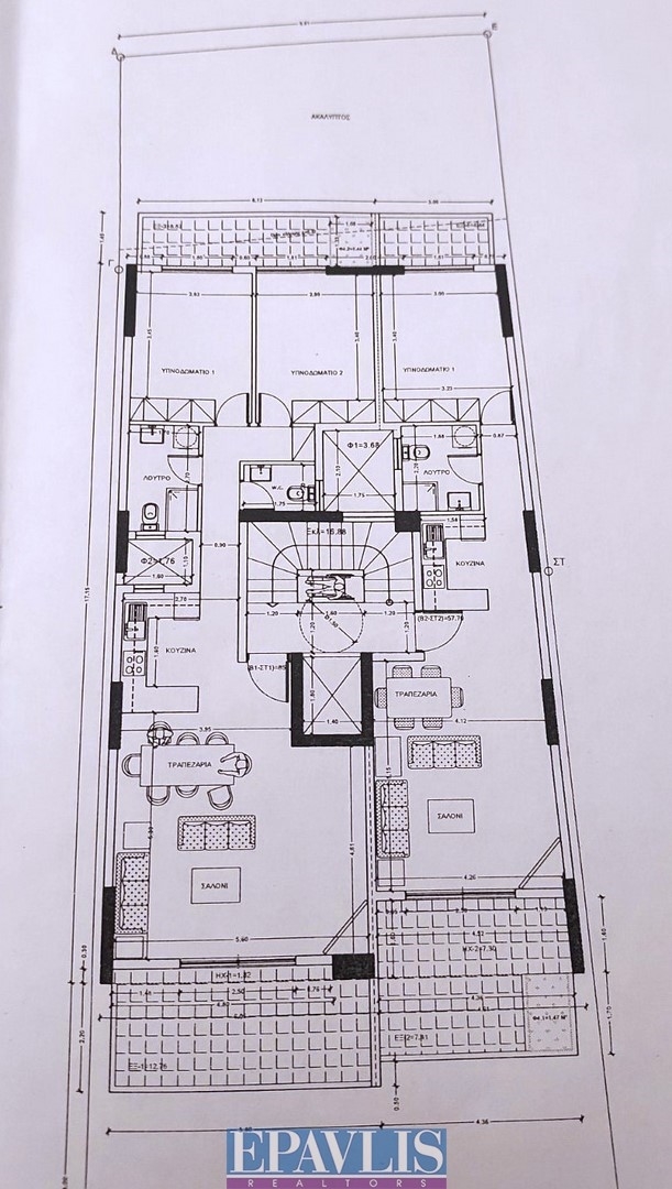 1687156, (Verkauf) Wohnung/Residenz Wohnung || Athens Center/Zografos - 58 m², 1 Schlafzimmer, 230.000€