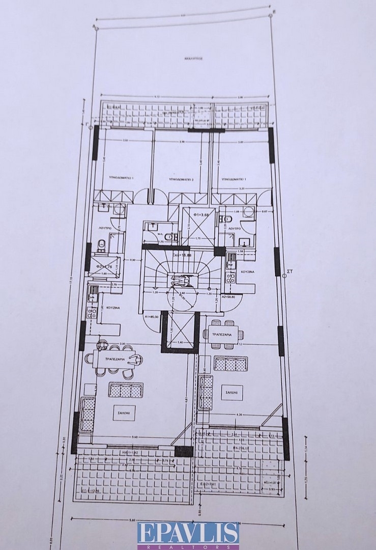 1687161, (Verkauf) Wohnung/Residenz Wohnung || Athens Center/Zografos - 85 m², 2 Schlafzimmer, 290.000€